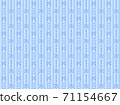 Simple hand drawn ribbon and striped background 71154667