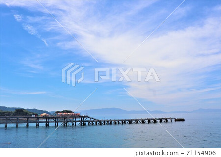 美aki町海上釣魚公園鳥取公園小島 71154906