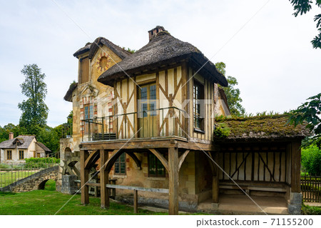 The mill in the Marie-Antoinette's Hamlet in Versailles The mill in the Marie-Antoinette's Hamlet in Versailles 71155200