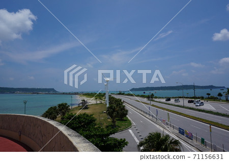 Okinawa Prefecture Urumaichi Underwater Road Okinawa Prefecture Urumaichi Underwater Road 71156631