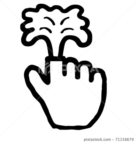 Hand Cursor081 (Fountain2) 71158679