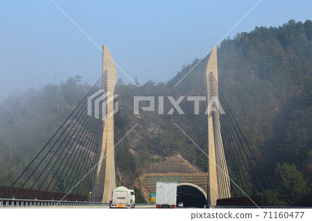 朝霧/近江鳥羽橋/新明神高速公路[滋賀縣古賀市] 71160477