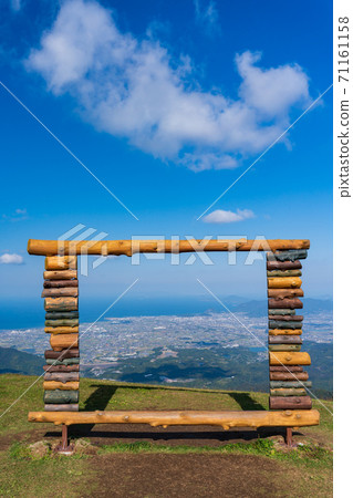 A popular tourist destination of Unbeji Sancho Park in Kanonji City, Kagawa Prefecture A popular tourist destination of Unbeji Sancho Park in Kanonji City, Kagawa Prefecture 71161158