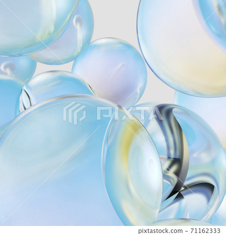 Background of beautiful water drops. 3D rendering Background of beautiful water drops. 3D rendering 71162333