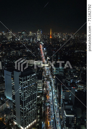 澀谷爭奪廣場/澀谷天空的東京美麗夜景 澀谷爭奪廣場/澀谷天空的東京美麗夜景 71162792