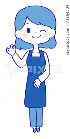 圍裙的女人 圍裙的女人 71164534