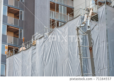 Concrete pumping work - working at height Concrete pumping work - working at height 71164557