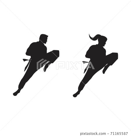 Taekwondo Vector icon design Taekwondo Vector icon design 71165587