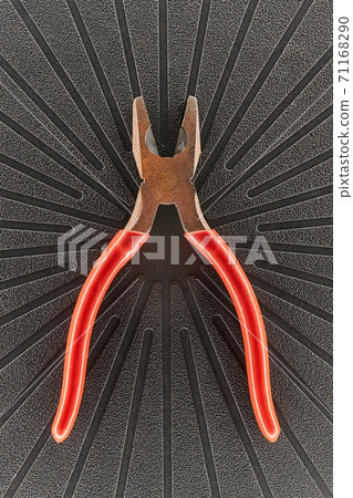 Pliers on white background 71168290