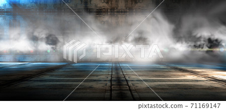 Empty floor background.blank modern architecture 71169147