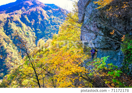 Backwinder Valley promenade and hikers Backwinder Valley promenade and hikers 71172178