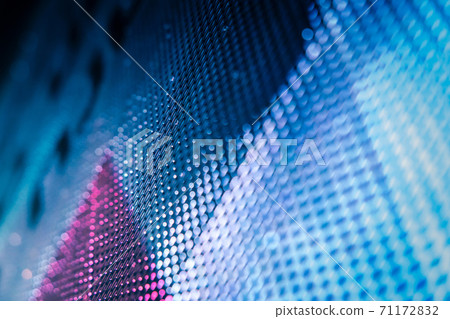 CloseUp LED blurred screen. LED soft focus background. abstract background ideal for design. 71172832