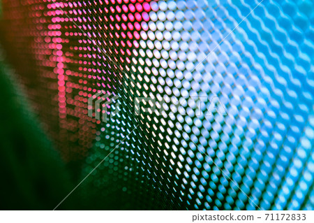 CloseUp LED blurred screen. LED soft focus background. abstract background ideal for design. 71172833