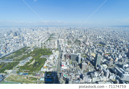 Osaka scenery October 2020 71174759