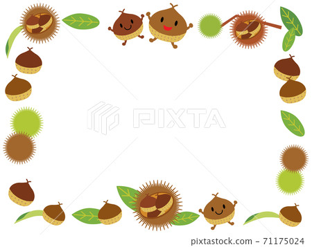 Cute chestnut frame Cute chestnut frame 71175024