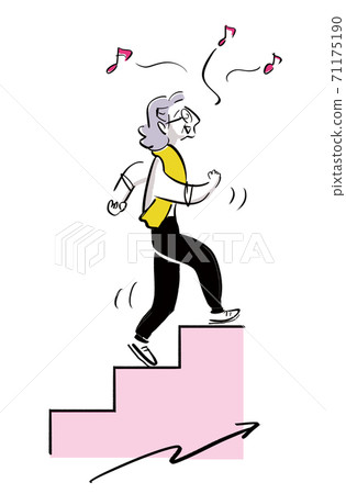 奶奶爬樓梯 71175190