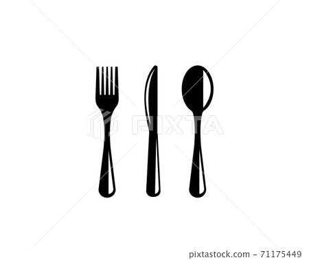 fork,knife logo vector illustration fork,knife logo vector illustration 71175449