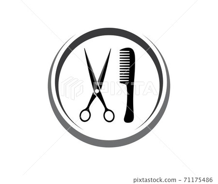 scissor icon logo vector illustration scissor icon logo vector illustration 71175486