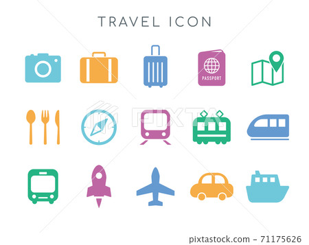 Travel icon 71175626