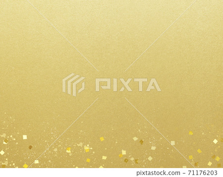 金箔和金粉的簡單背景-有多種變化 71176203