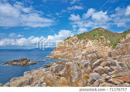 [Usubae Coast Lighthouse] Matsuo, Tosashimizu City, Kochi Prefecture 71176757
