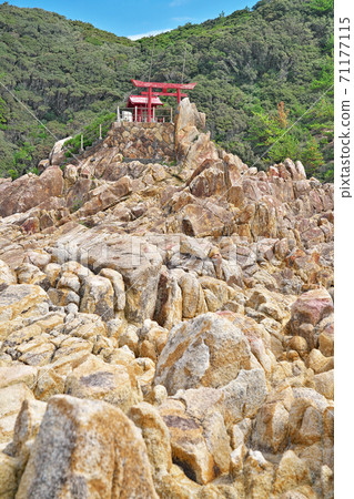 [Ryugu Shrine] Matsuo, Tosashimizu City, Kochi Prefecture 71177115