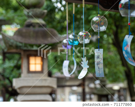 八田神社鈴宮神社風鈴 八田神社鈴宮神社風鈴 71177860