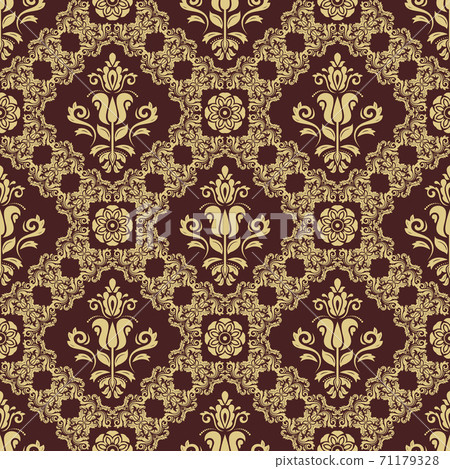 Classic Seamless Pattern - Stock Illustration [71179328] - Pixta