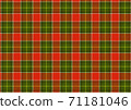 Xmas style tartan check 71181046