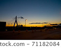 Boston evening view 71182084