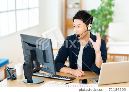 遠程辦公生活生活方式休閒 遠程辦公生活生活方式休閒 71184503