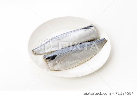 Salt mackerel fillet Salt mackerel fillet 71184594