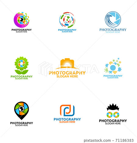 Camera Photography Vector Logo Design Template Camera Photography Vector Logo Design Template 71186383