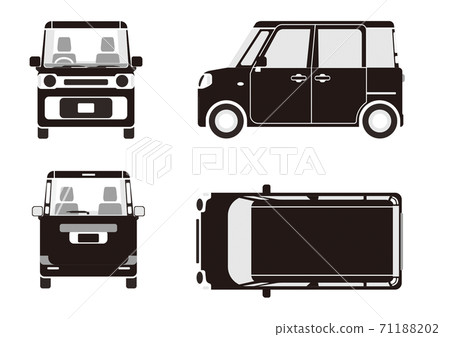單色輕型車4側圖01 單色輕型車4側圖01 71188202