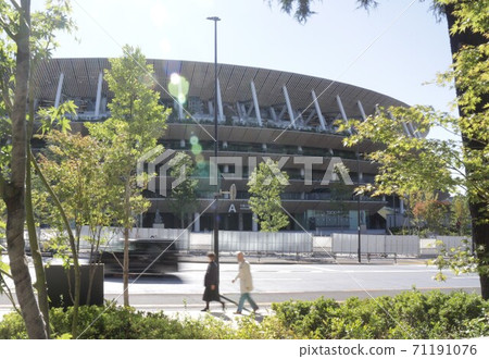 New National Stadium waiting for the Olympics New National Stadium waiting for the Olympics 71191076