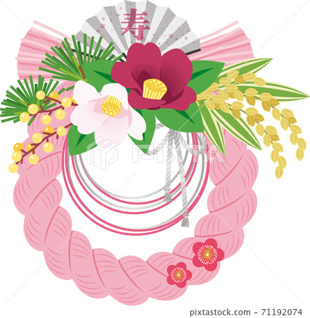 新年裝飾，粉紅色 71192074