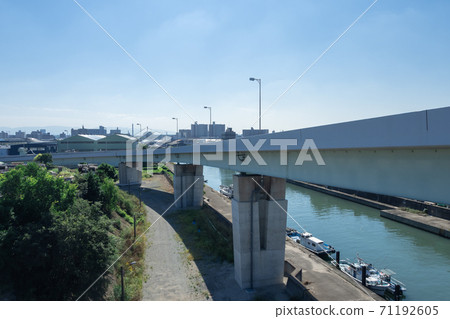 到新水川大橋高架路，mino野側 71192605
