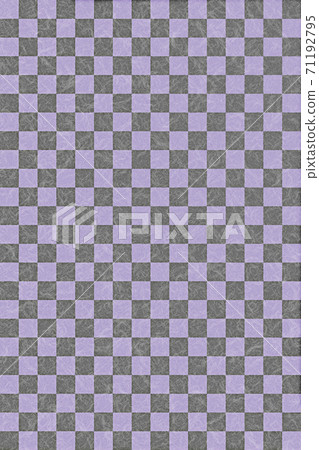 Japanese pattern. Checkered pattern and Japanese paper Japanese pattern. Checkered pattern and Japanese paper 71192795