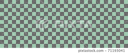 Japanese pattern. Japanese paper with a checkered pattern. 71193041