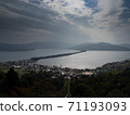Amanohashidate seen from Kasamatsu Park 71193093