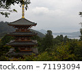 Nariaiji Five-storied Pagoda and Amanohashidate 71193094