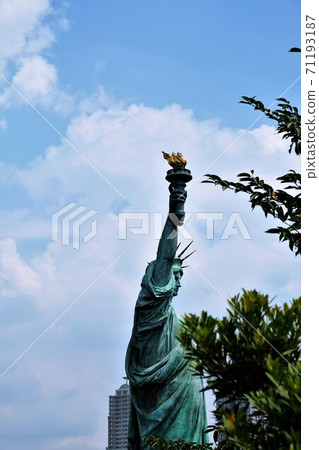 Scenery of Odaiba Statue of Liberty 71193187