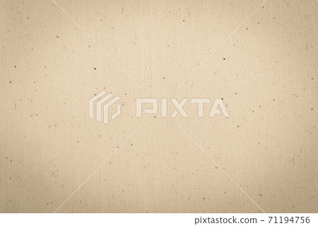 Calico fabric cloth texture background in light cream beige color 71194756