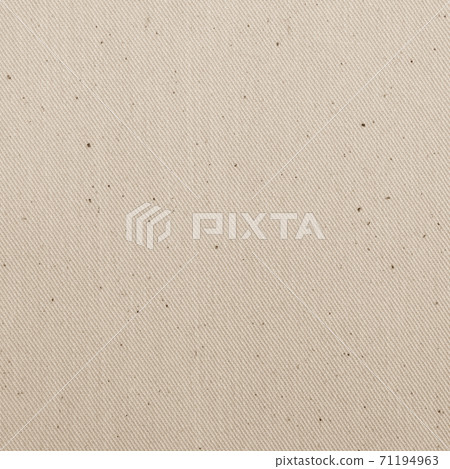 Hessian sackcloth woven texture pattern background in light beige cream brown earth color 71194963