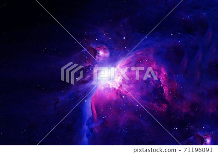 Beautiful blue galaxy in deep space. Elements of this image furnished by NASA Beautiful blue galaxy in deep space. Elements of this image furnished by NASA 71196091