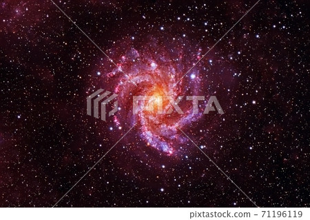 Spiral galaxy in deep space. Elements of this image furnished by NASA Spiral galaxy in deep space. Elements of this image furnished by NASA 71196119