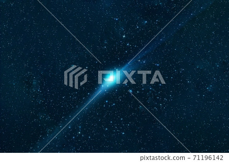Beautiful blue galaxy in deep space. Elements of this image furnished by NASA Beautiful blue galaxy in deep space. Elements of this image furnished by NASA 71196142