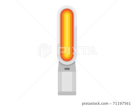 Illustration of slim fan heater 71197561