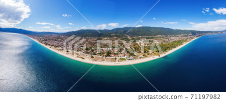 Panorama of Asprovalta, Greece Panorama of Asprovalta, Greece 71197982