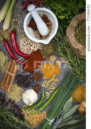 Herbs and Spices Herbs and Spices 71198432